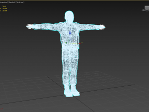 man character design for actor kevin hart ready made characters for animation 3D Model