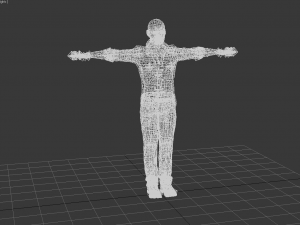 Character design for actor bruce willis 3D Модель