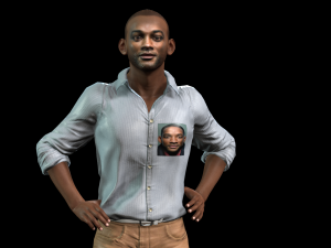 3d character design for actor will smith model 3D Model