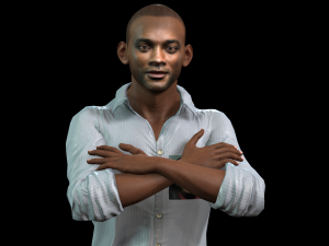 3d character design for actor will smith model 3D Модель