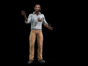 3d character design for actor will smith model 3D Модель