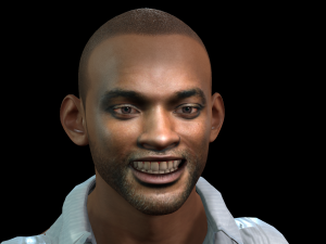 3d character design for actor will smith model 3D Модель