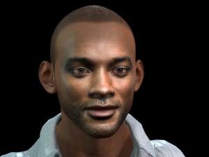 3d character design for actor will smith model 3D Модель