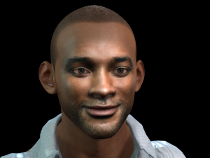 3d character design for actor will smith model 3D Модель