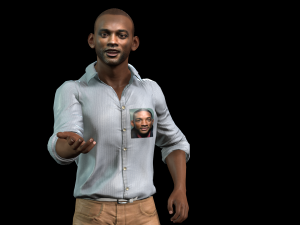 3d character design for actor will smith model 3D Модель