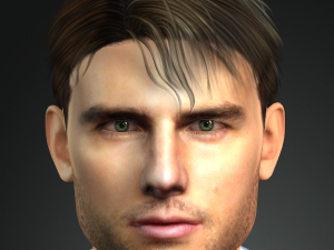 3d character design for actor tom cruise 3D Model