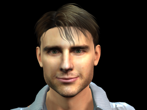 3d character design for actor tom cruise Model 3D