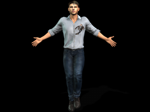 3d character design for actor tom cruise Model 3D