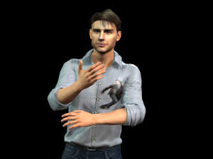 3d character design for actor tom cruise Model 3D