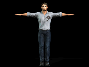 3d character design for actor tom cruise Model 3D