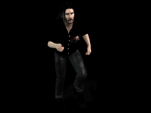 3d character design for actor john wick keanu reeves ready for animation 3D 모델