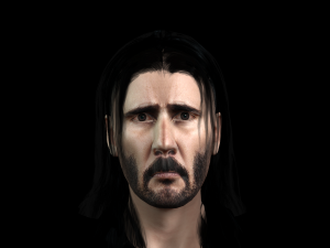 3d character design for actor john wick keanu reeves ready for animation 3D 모델