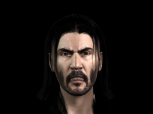 3d character design for actor john wick keanu reeves ready for animation 3D 모델