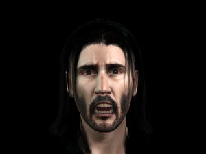 3d character design for actor john wick keanu reeves ready for animation 3D 모델