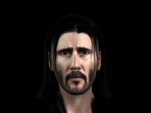 3d character design for actor john wick keanu reeves ready for animation 3D 모델