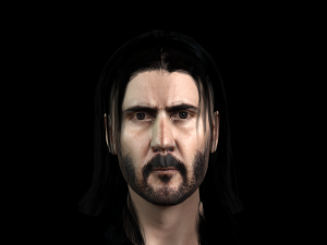 3d character design for actor john wick keanu reeves ready for animation 3D 모델