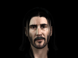 3d character design for actor john wick keanu reeves ready for animation 3D 모델