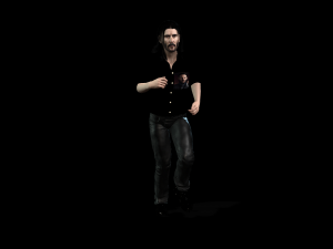 3d character design for actor john wick keanu reeves ready for animation 3D 모델