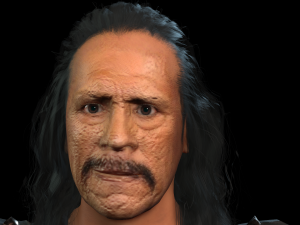 danny trejo machete ready for animation Modelo 3D