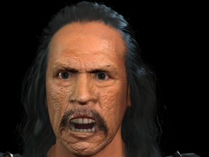 danny trejo machete ready for animation Modelo 3D