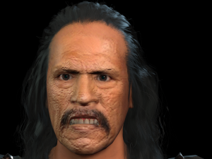 danny trejo machete ready for animation Modelo 3D