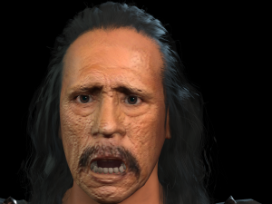 danny trejo machete ready for animation Modelo 3D