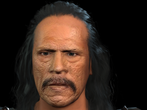 danny trejo machete ready for animation Modelo 3D