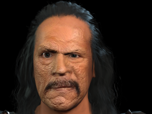 danny trejo machete ready for animation Modelo 3D