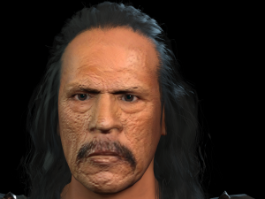 danny trejo machete ready for animation Modelo 3D