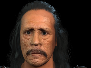 danny trejo machete ready for animation Modelo 3D
