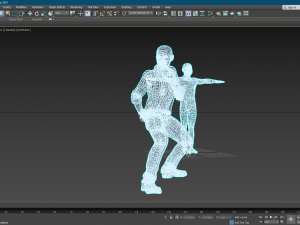 3d character design for actor will smith ready for animation 3D Model