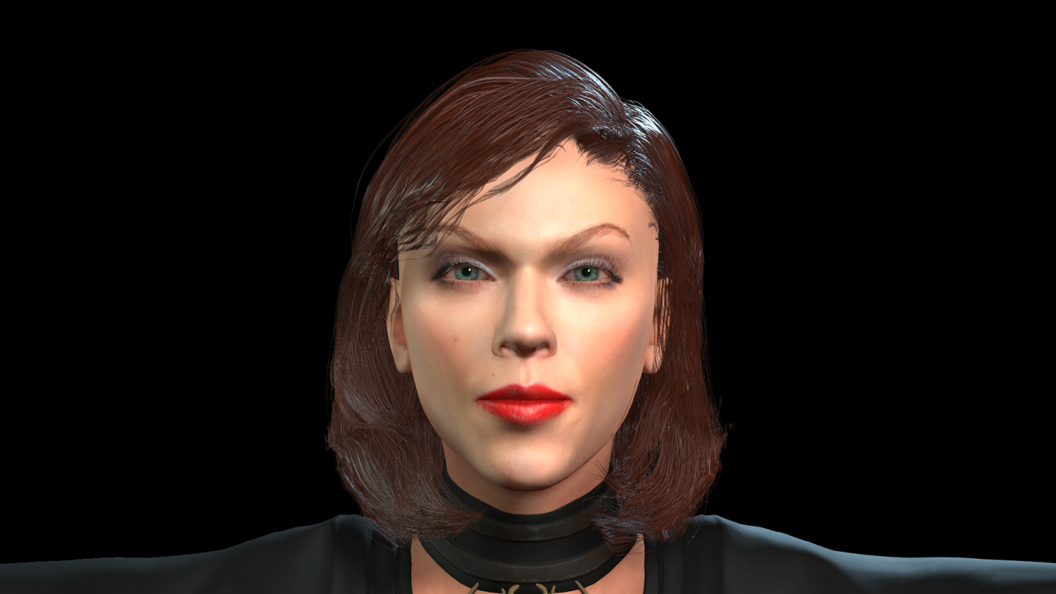 3d Character Design For Actor Scarlett Johansson 2 Ready For.