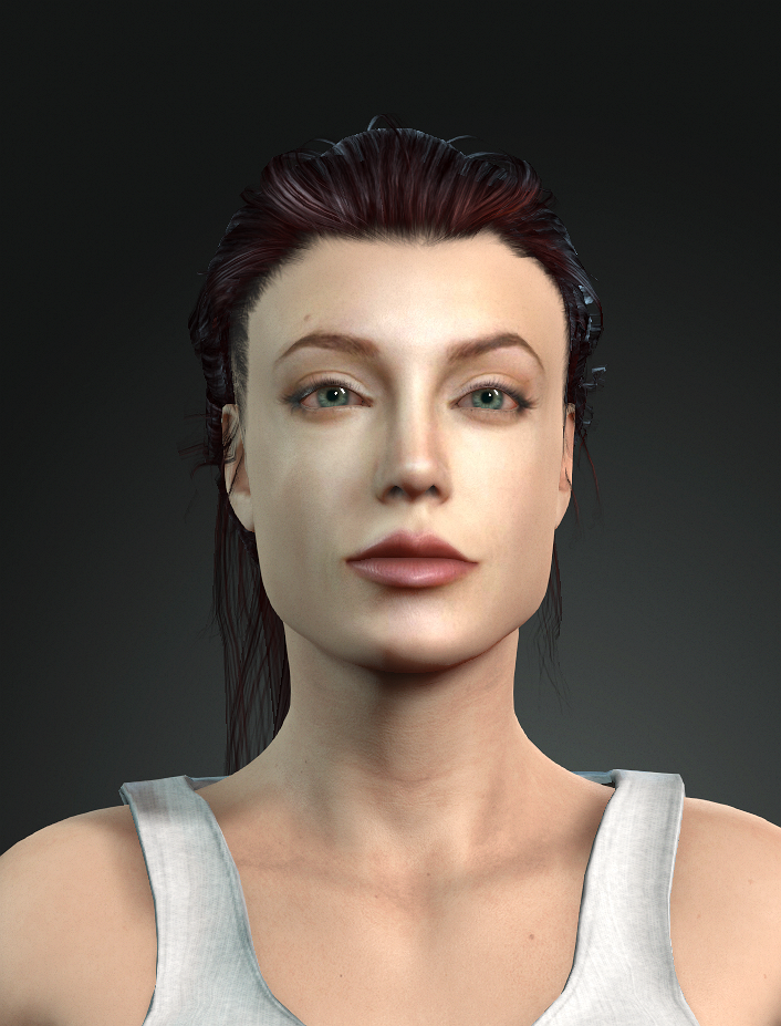 3d Character Design For Actor Angelina Jolie Arabic Dancing Ready