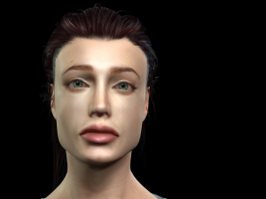 3d character design for actor angelina jolie arabic dancing ready for animation 3D Model