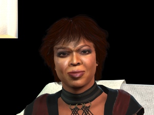 3d character for oprah winfrey ready for animation 3D Model
