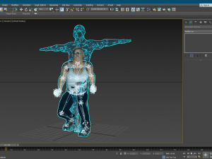 vin diesel 3d character design for actor ready for animation with same animation in the vew 3D 모델