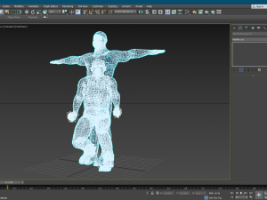 vin diesel 3d character design for actor ready for animation with same animation in the vew 3D 모델