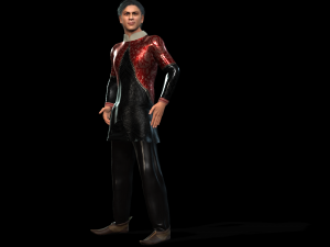 sharokhan bollywood movie star 3d character design ready for animation 3D Model