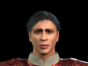 sharokhan bollywood movie star 3d character design ready for animation 3D Model