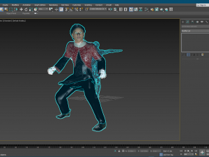 sharokhan bollywood movie star 3d character design ready for animation 3D Model