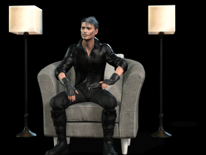 johnny depp 2 3d character design ready for animation with animation 3D 모델