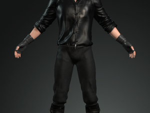 johnny depp 2 3d character design ready for animation with animation 3D 모델