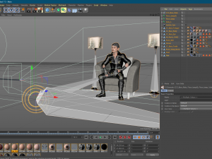 johnny depp 2 3d character design ready for animation with animation 3D 모델