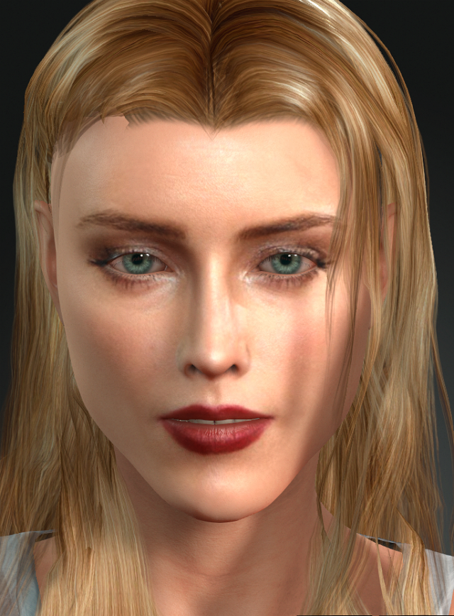 amber heard 3d character ready for animation Modèle 3D .c4d .max .obj .3ds .fbx .stl .blend 