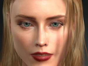 amber heard 3d character ready for animation 3D Model
