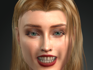 amber heard 3d character ready for animation Modèle 3D