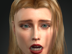 amber heard 3d character ready for animation Modèle 3D