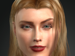 amber heard 3d character ready for animation Modèle 3D