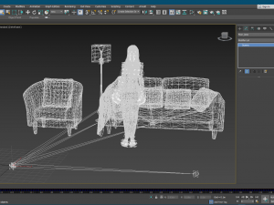 amber heard 3d character ready for animation Modèle 3D