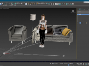 amber heard 3d character ready for animation Modèle 3D